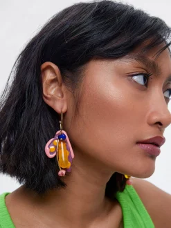 Resin Hoop Earrings|Parfois Cheap