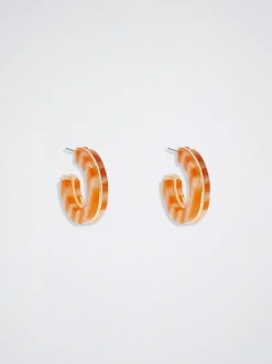 Resin Hoop Earrings|Parfois Store