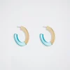 Resin Hoop Earrings|Parfois Clearance