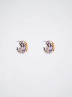 Resin Hoop Earrings|Parfois Sale