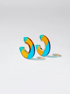 Resin Hoop Earrings|Parfois Cheap