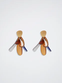 Resin Rlower Earrings|Parfois Cheap