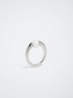 Ring With Freshwater Pearl|Parfois Cheap