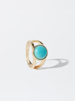 Ring With Stone|Parfois Cheap
