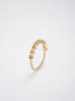 Ring With Zirconia|Parfois Flash Sale