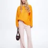 Round-Neck Knit Sweater|Parfois Cheap