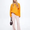 Round-Neck Knit Sweater|Parfois Online