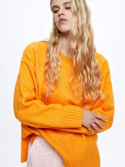 Round-Neck Knit Sweater|Parfois Online