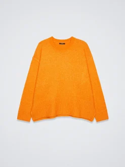 Round-Neck Knit Sweater|Parfois Online