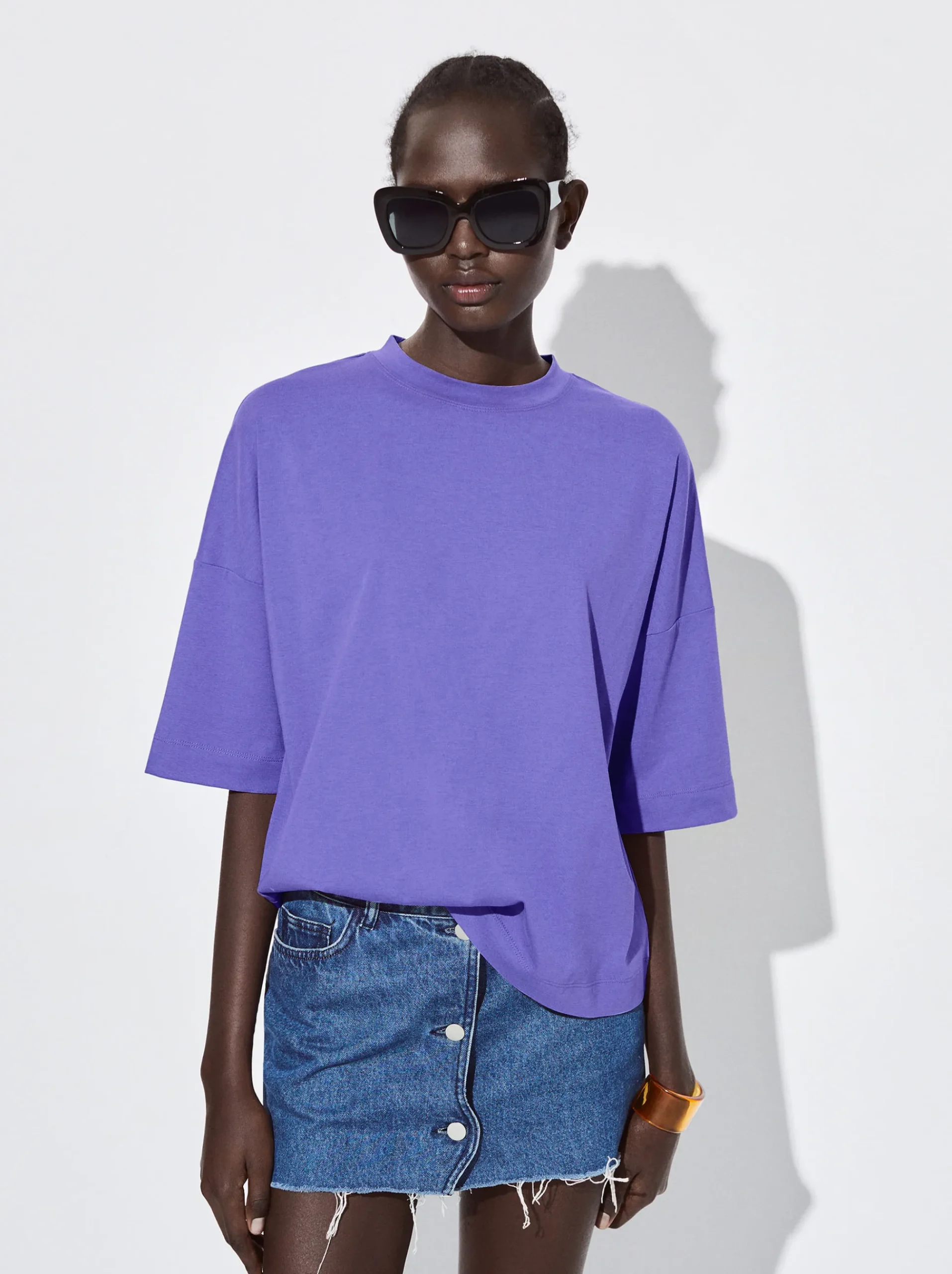 Round-Neck T-Shirt|Parfois Shop
