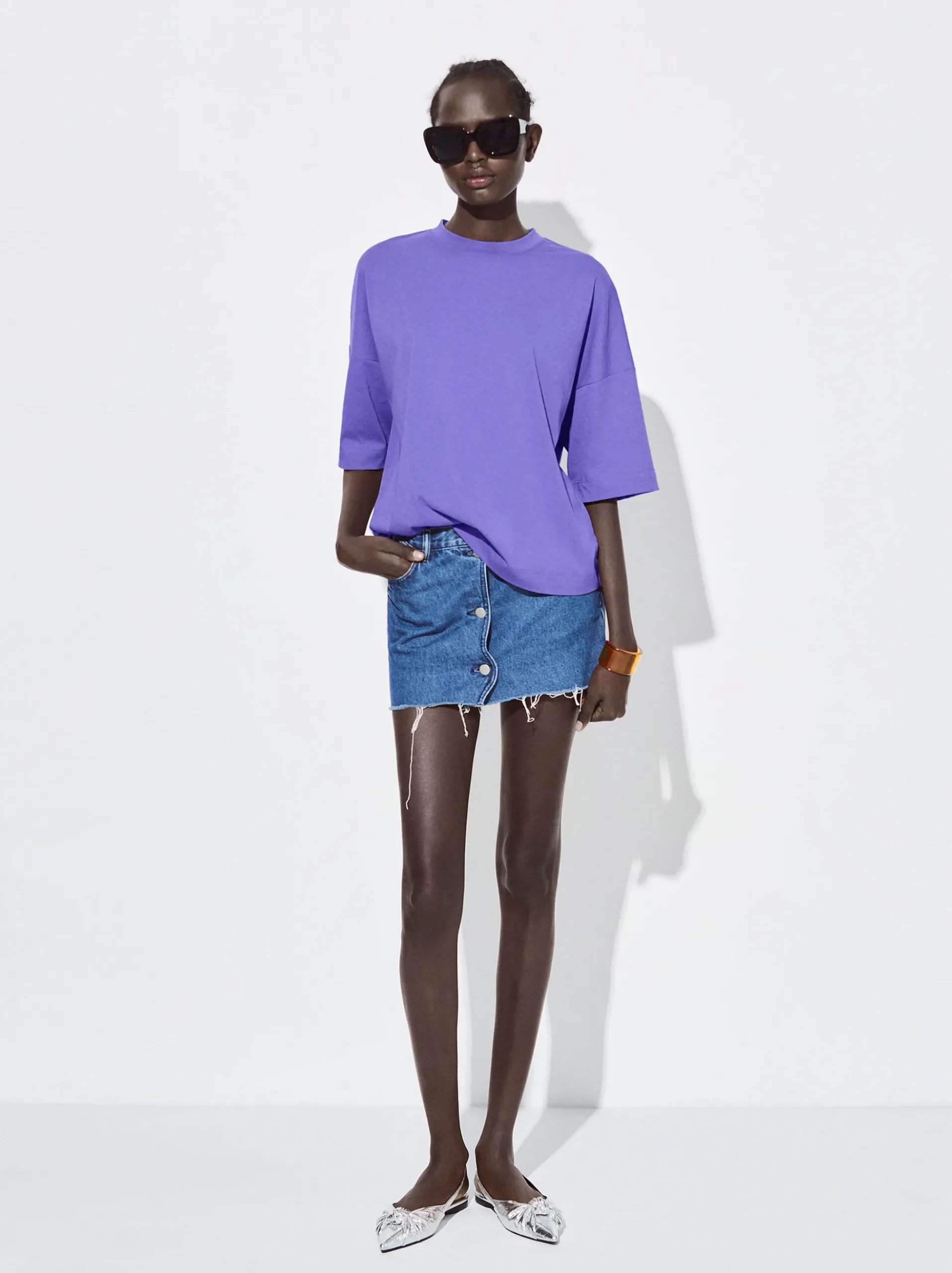 Round-Neck T-Shirt|Parfois Shop