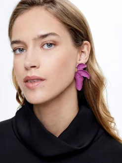 Rubber Flower Earrings|Parfois Discount