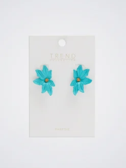 Rubber Flower Earrings|Parfois Best