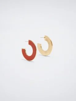 Rubber Hoop Earrings|Parfois Best