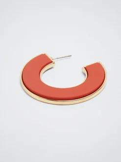 Rubber Hoop Earrings|Parfois Best