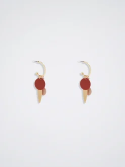 Rubber Hoop Earrings|Parfois Hot