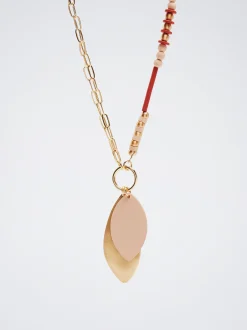 Rubber Necklace With Pendant|Parfois Best