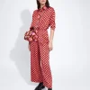 Satin Printed Trousers|Parfois Best Sale