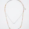 Set Of 925 Silver Necklaces With Zirconia|Parfois Sale
