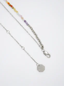 Set Of 925 Silver Necklaces With Zirconia|Parfois Sale