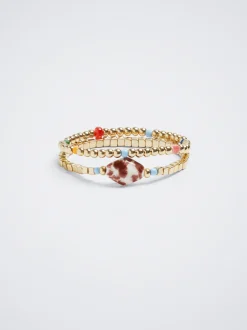 Set Of Bracelets With Beads|Parfois Cheap