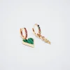 Set Of Earrings With Charms And Zirconia|Parfois Best