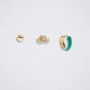 Set Of Earrings With Cubic Zirconia|Parfois New