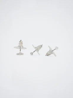 Set Of Earrings With Cubic Zirconia|Parfois Cheap