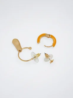 Set Of Earrings With Star|Parfois Shop