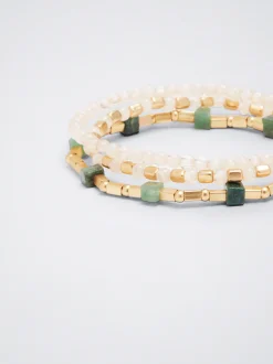 Set Of Elastic Bracelets|Parfois Sale