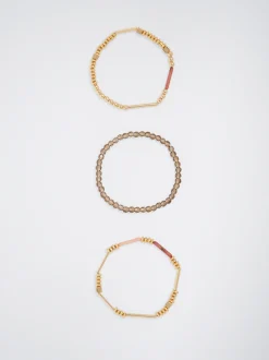 Set Of Elastic Bracelets|Parfois New