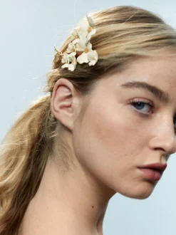 Set Of Hair Combs With Flowers|Parfois New