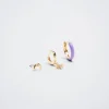 Set Of Hoops With Cubic Zirconia|Parfois Discount