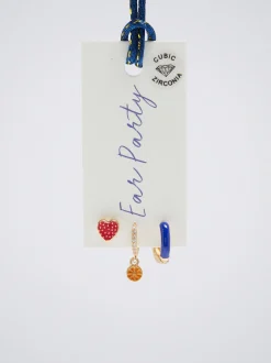 Set Of Hoops With Cubic Zirconia|Parfois Shop