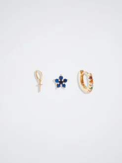Set Of Hoops With Cubic Zirconia|Parfois Cheap