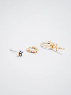 Set Of Hoops With Cubic Zirconia|Parfois Cheap