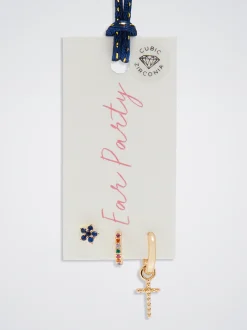 Set Of Hoops With Cubic Zirconia|Parfois Cheap