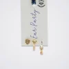 Set Of Hoops With Cubic Zirconia|Parfois Online