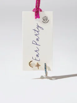Set Of Hoops With Cubic Zirconia|Parfois Clearance
