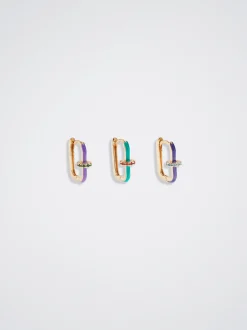 Set Of Hoops With Cubic Zirconia|Parfois Sale