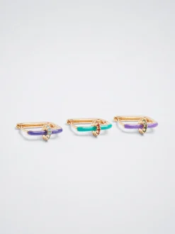 Set Of Hoops With Cubic Zirconia|Parfois Sale