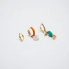 Set Of Hoops With Freshwater Pearl|Parfois Fashion