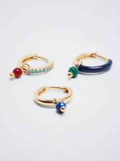 Set Of Hoops With Stone And Zirconia|Parfois Best