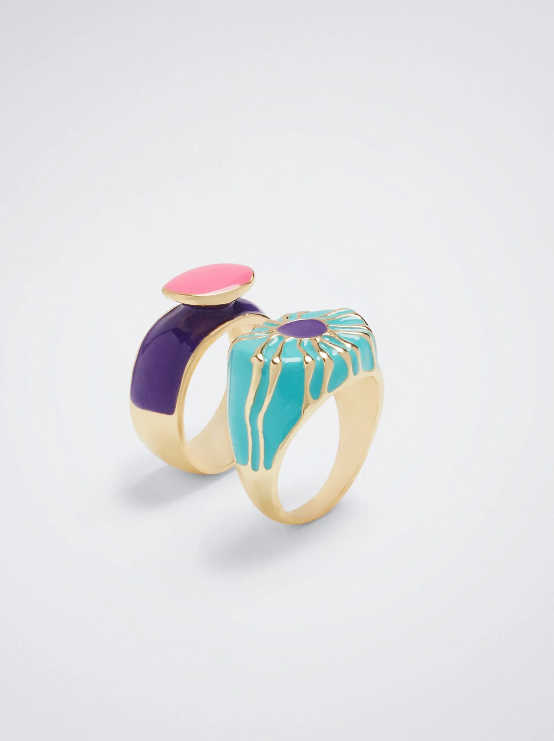 Set Of ed Signet Rings|Parfois Fashion