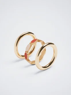Set Of Multicoloured Rings|Parfois Online