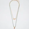 Set Of Necklaces With Charms And Zirconia|Parfois Discount