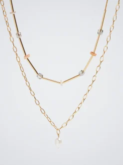 Set Of Necklaces With Freshwater Pearl|Parfois Best