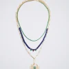 Set Of Necklaces With Stone And Charm|Parfois Hot