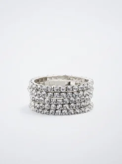 Set Of Bracelets With Strass|Parfois Sale
