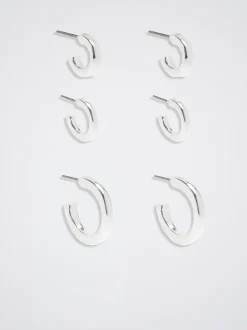 Set Of Hoop Earrings|Parfois New